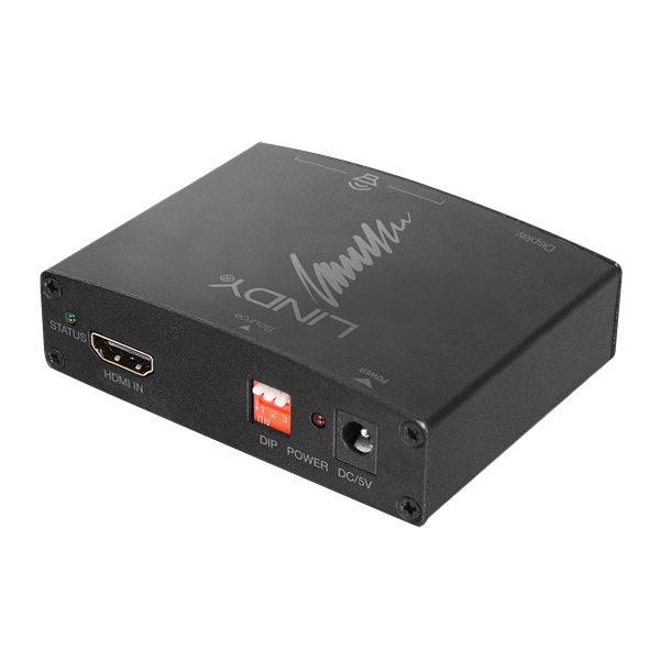 LINDY Audio Leválasztó HDMI, Bypass