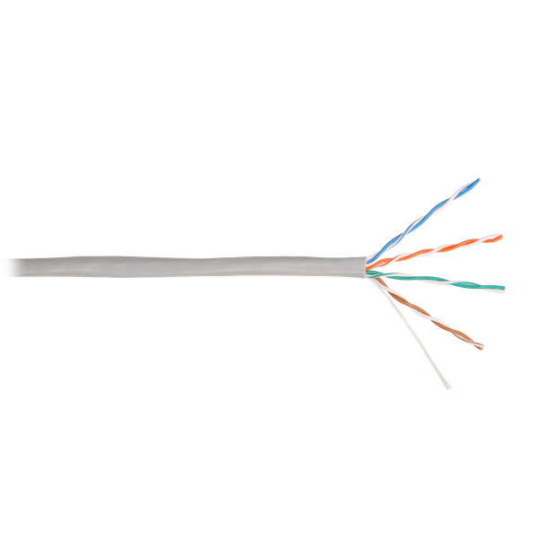 NIKOMAX Falikábel U/UTP CAT5e PVC, BC, 24AWG, beltéri, 305m, szürke