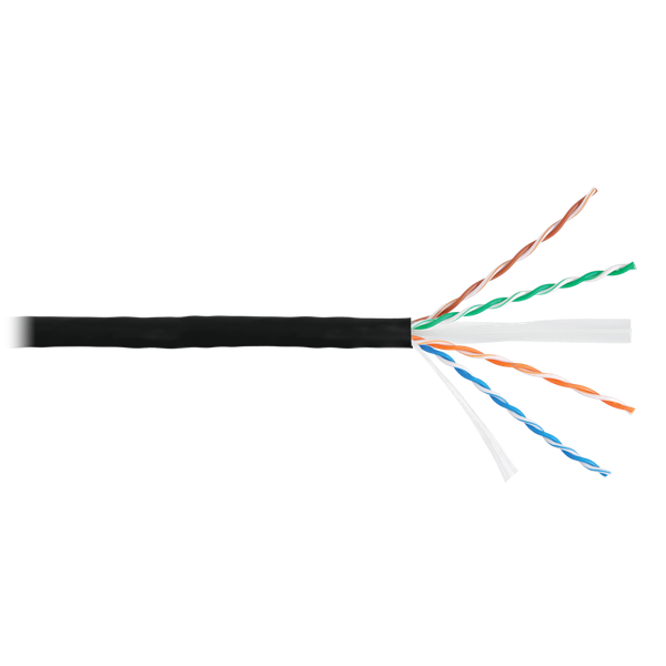 NIKOMAX Falikábel U/UTP CAT6 BC, 23AWG, PE, kültéri, 305m, fekete
