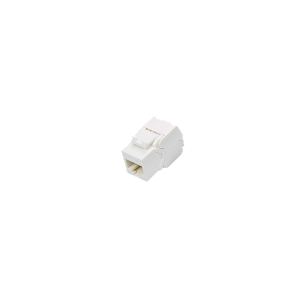 NIKOMAX Keystone betét UTP, CAT6, RJ45/8P8C, T568A/B, 180°-os szerszám nélkül szerelhető