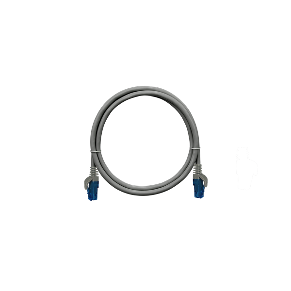 NIKOMAX Patch kábel UTP, Essential Series, CAT6, LSZH,   5m, szürke
