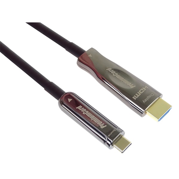 PREMIUMCORD kábel HDMI - USB-C, 4K*2K@60Hz, M/M, 10m, fekete