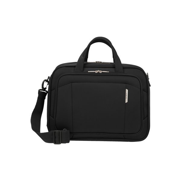 SAMSONITE Notebook táska 143334-7416, LAPTOP SHOULDER BAG (OZONE BLACK) -RESPARK
