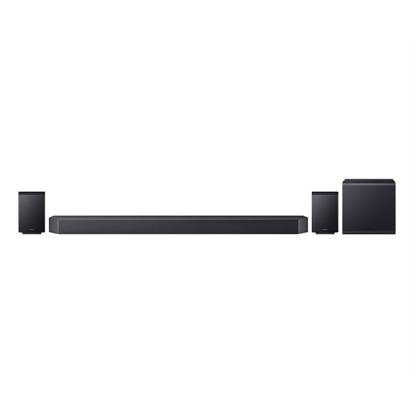 SAMSUNG HW-Q990H 11.1.4 csatornás hangprojektor mélynyomóval és hátsó hangszórókkal, Fekete