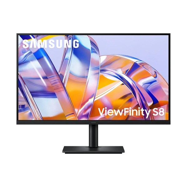 Samsung ViewFinity 32" S8 S80UH VA monitor, 4K UHD (3840x2160), 60Hz, 16:9, 5ms, 350 cd/m2, DisplayPort, HDMI, USB-C