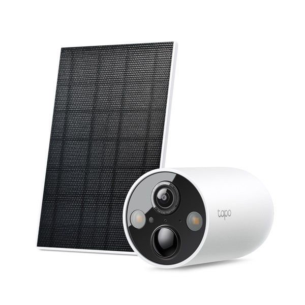 TP-LINK Tapo Okos, Napelemes rendszer, Solar panel, vezeték nélküli kamera rendszer 2K QHD TAPO C425 KIT
