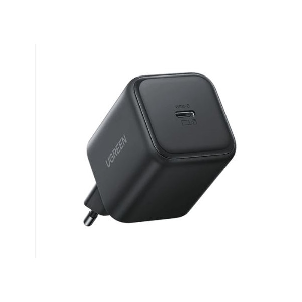 UGREEN hálózati töltő, 45W, USB-C, PD 3.0, GaN, fekete