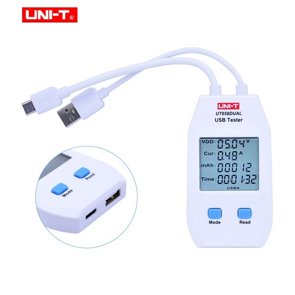 UNI-T Teszter 2x USB