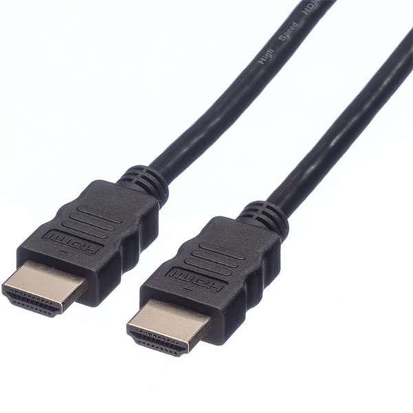 VALUE Kábel HDMI 2.1 HDMI - HDMI 8K@60Hz, Ethernet M/M,  2m, fekete