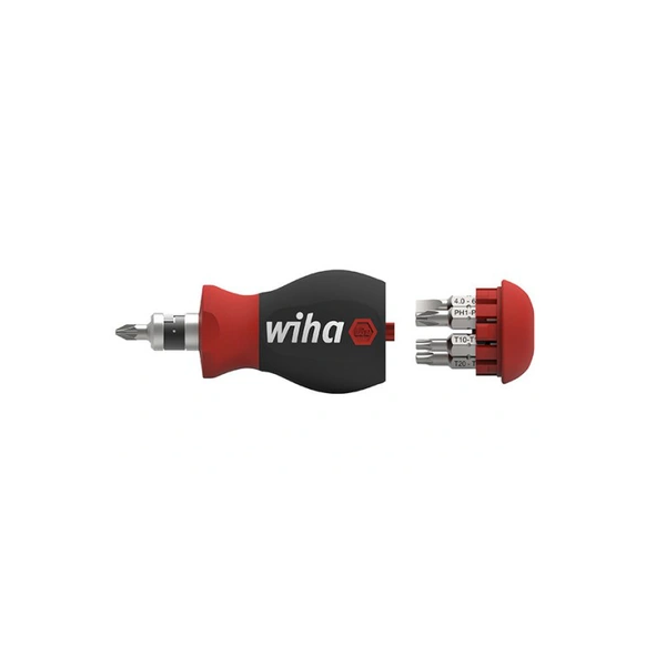 WIHA Behajtóhegy tartó 1/4" + 7 db kétoldalú bit