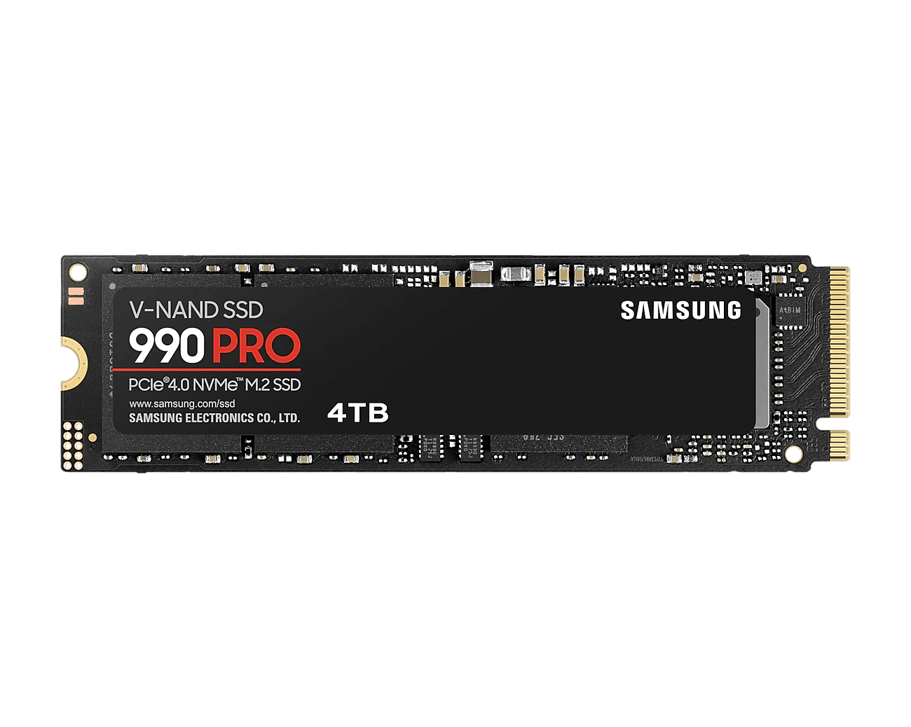 Samsung 990 PRO SSD 4TB M.2 NVMe PCIe 4.0 (MZ-V9P4T0BW)