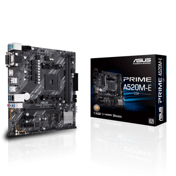 ASUS PRIME A520M-E/CSM AM4 DDR4 microATX alaplap