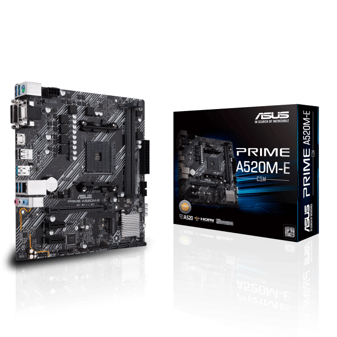 ASUS PRIME A520M-E/CSM AM4 DDR4 microATX alaplap