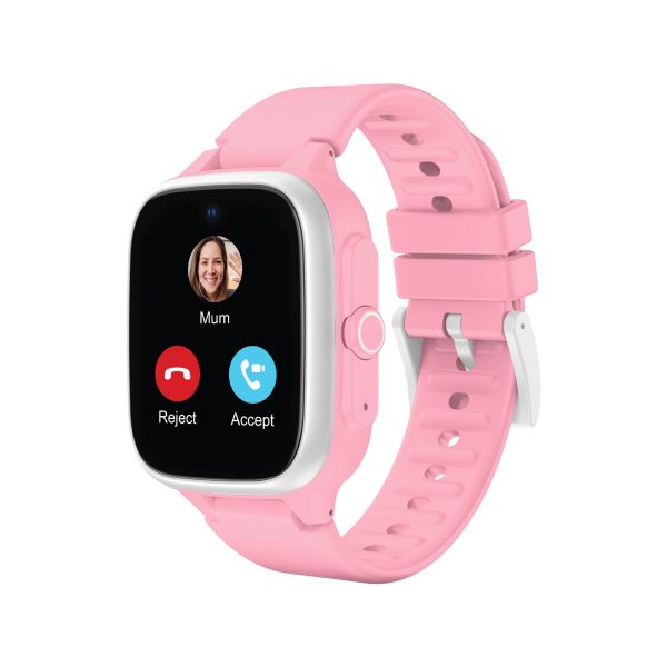 LAMAX WatchY4 Play Pink Gyerek okosóra 4G LTE GPS rózsaszín
