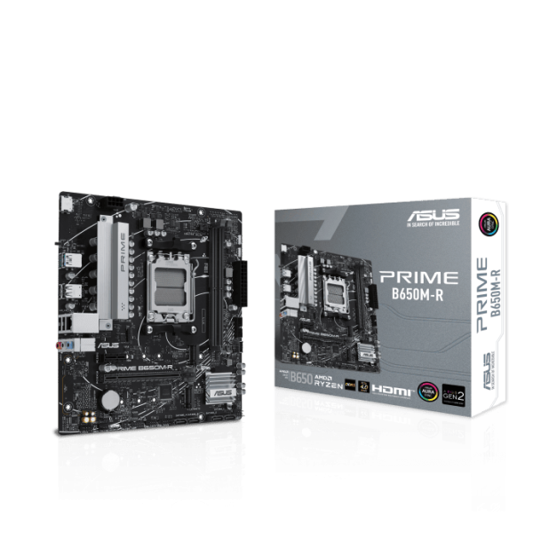 Asus PRIME B650M-R desktop alaplap microATX