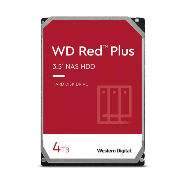 WESTERN DIGITAL 3.5" HDD SATA-III 4TB 5400rpm 256MB Cache, CAVIAR Red Plus