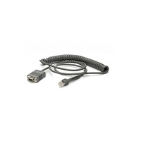 CABLE RS232 FEMALE CONNECTOR 2.8M COILED POWER PIN 9 -30C