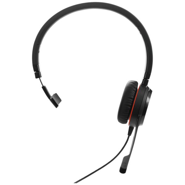 JABRA EVOLVE 20 SE MONO UC USB C/A ADAPTER LEATHER