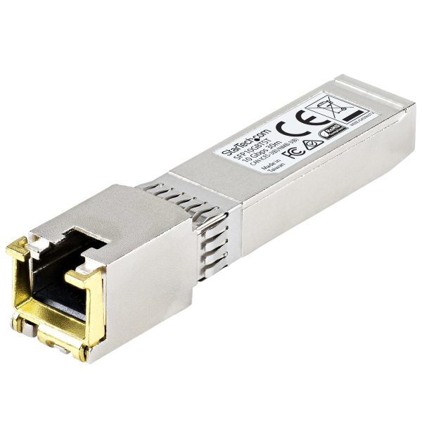 StarTech MSA Uncoded 10GBASE-T 10Gb/s SFP+ RJ45 transceiver modul