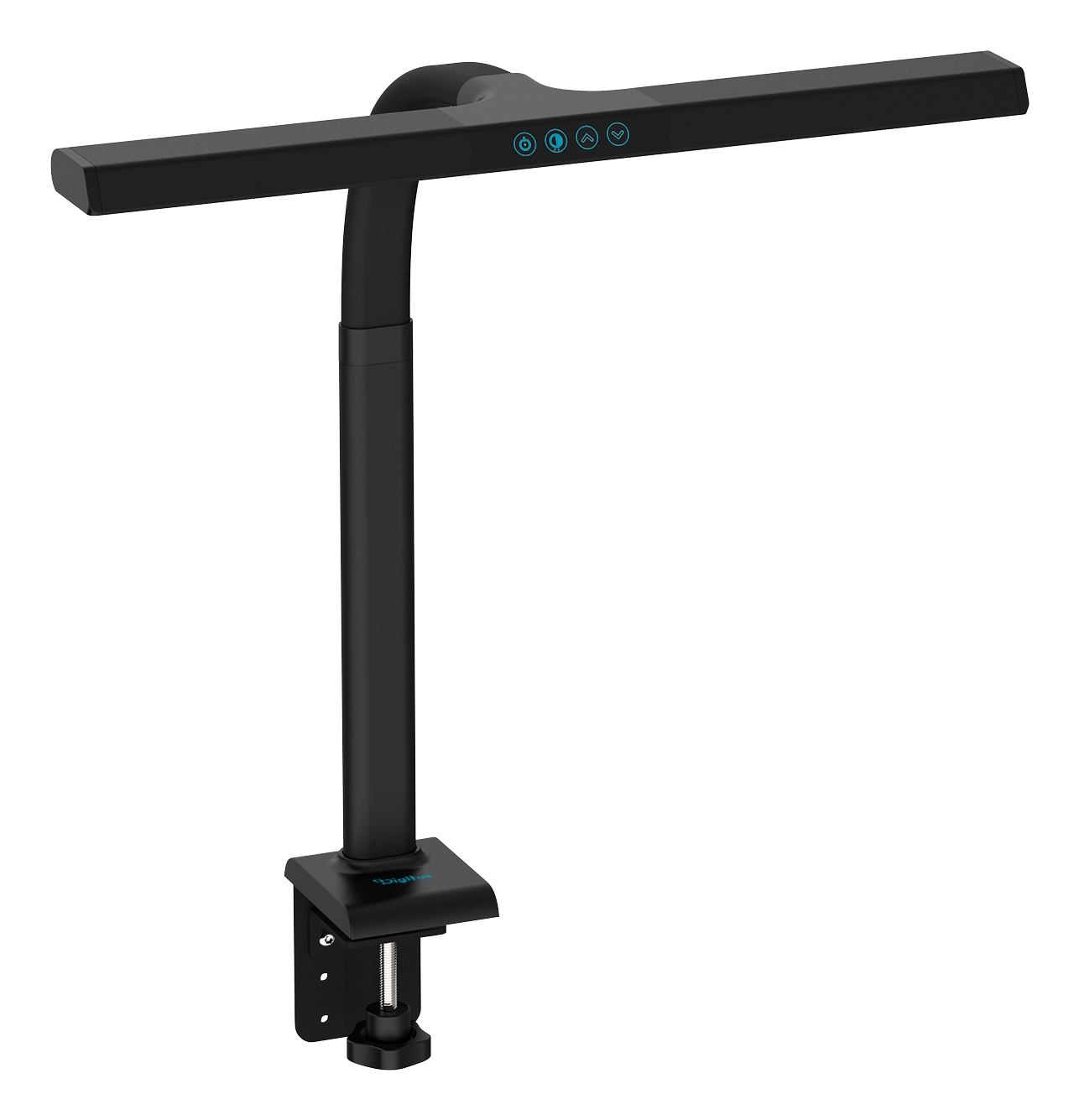 LED DESKLAMP 50CM 1025LM 7W BLK BLACK