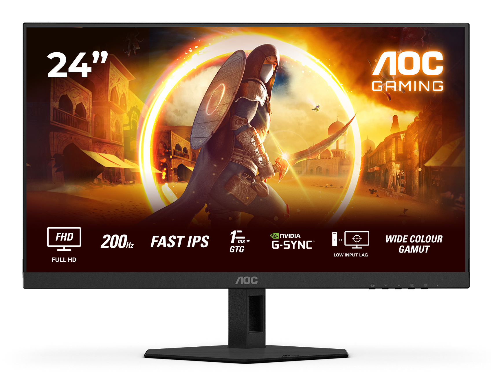 23.8IN IPS WLED 1920X1080 16:9 24G4HRE 1.00MS DPHDM 3Y