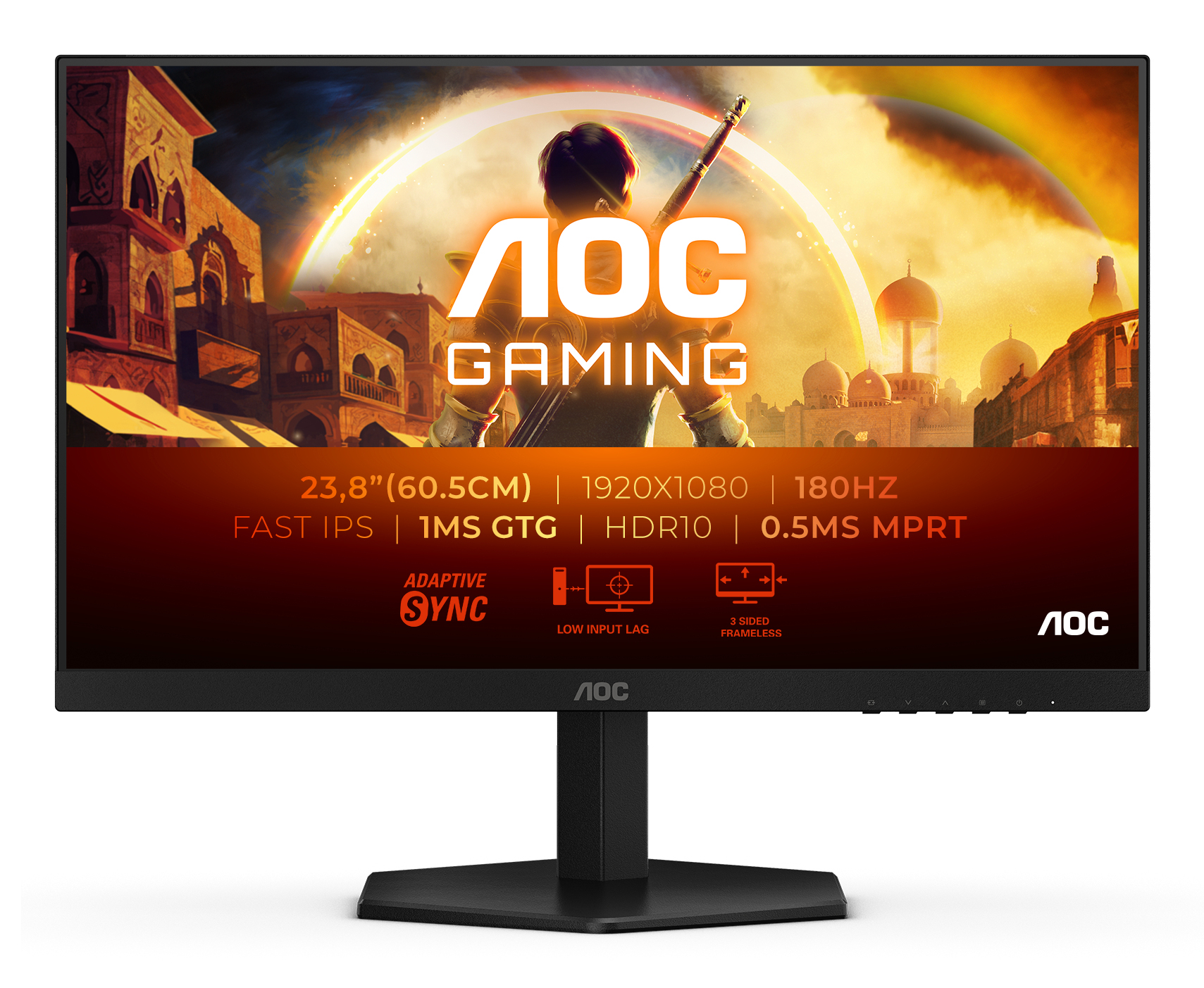 23.8IN IPS WLED 1920X1080 16:9 24G42E 1.00MS DPHDM 3Y