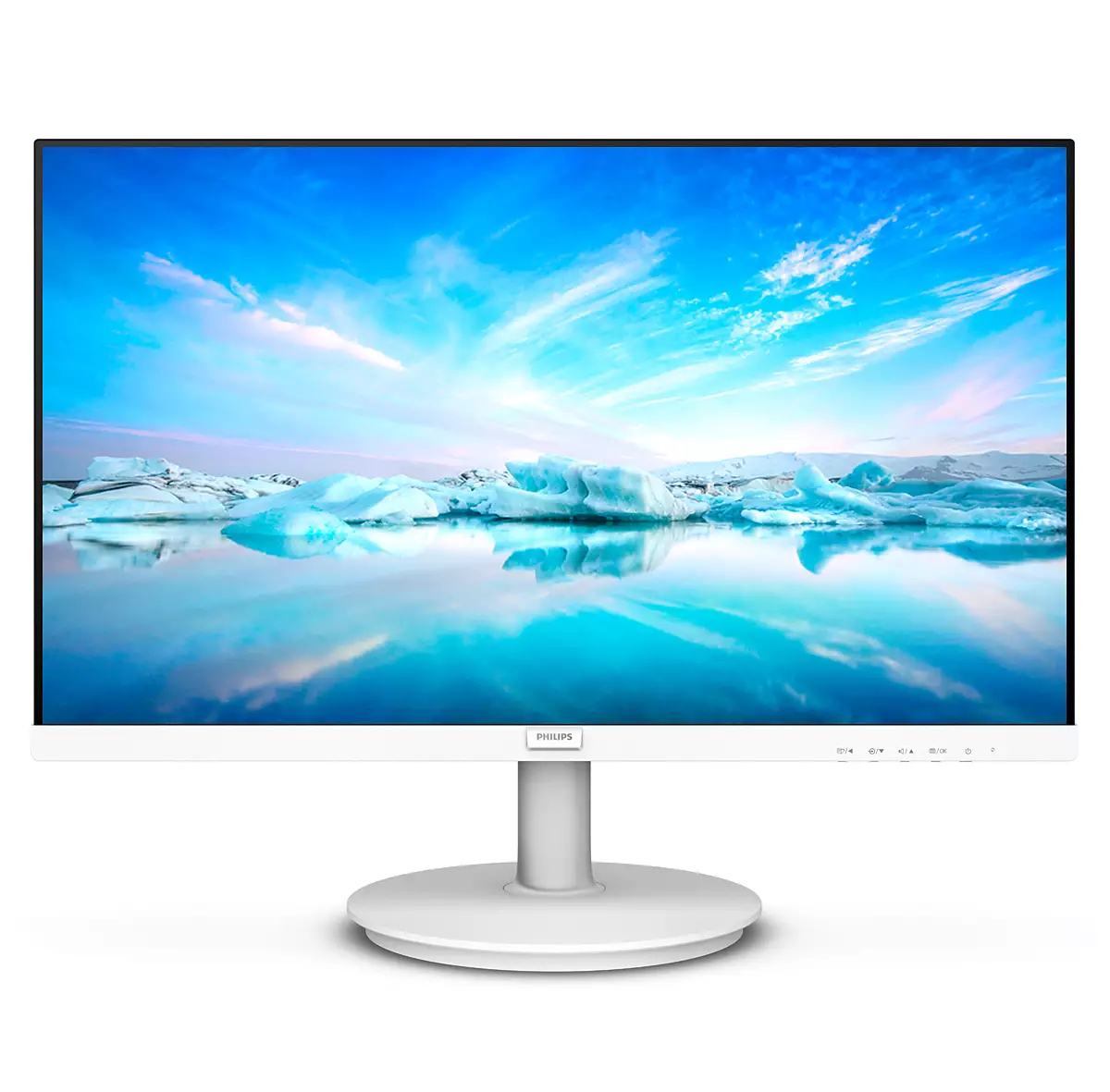PHILIPS IPS monitor 27" 271V8AW, 1920x1080, 16:9, 250cd/m2, 4ms, HDMI/VGA, hangszóró, fehér