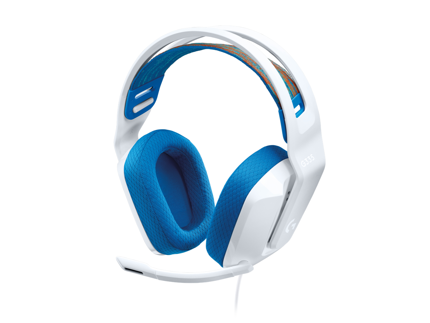 LOGITECH Fejhallgató 2.0 - G335 Gaming Vezetékes, Fehér