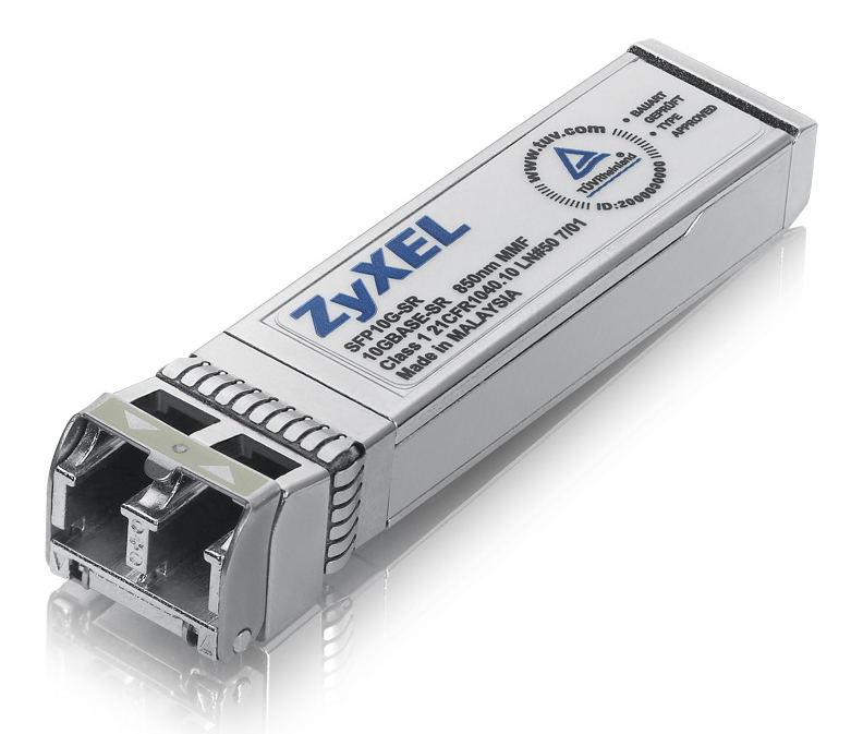 ZYXEL Switch SFP+ Modul 10GBase-SR + LC adóvevő, SFP10G-SR-ZZ0101F