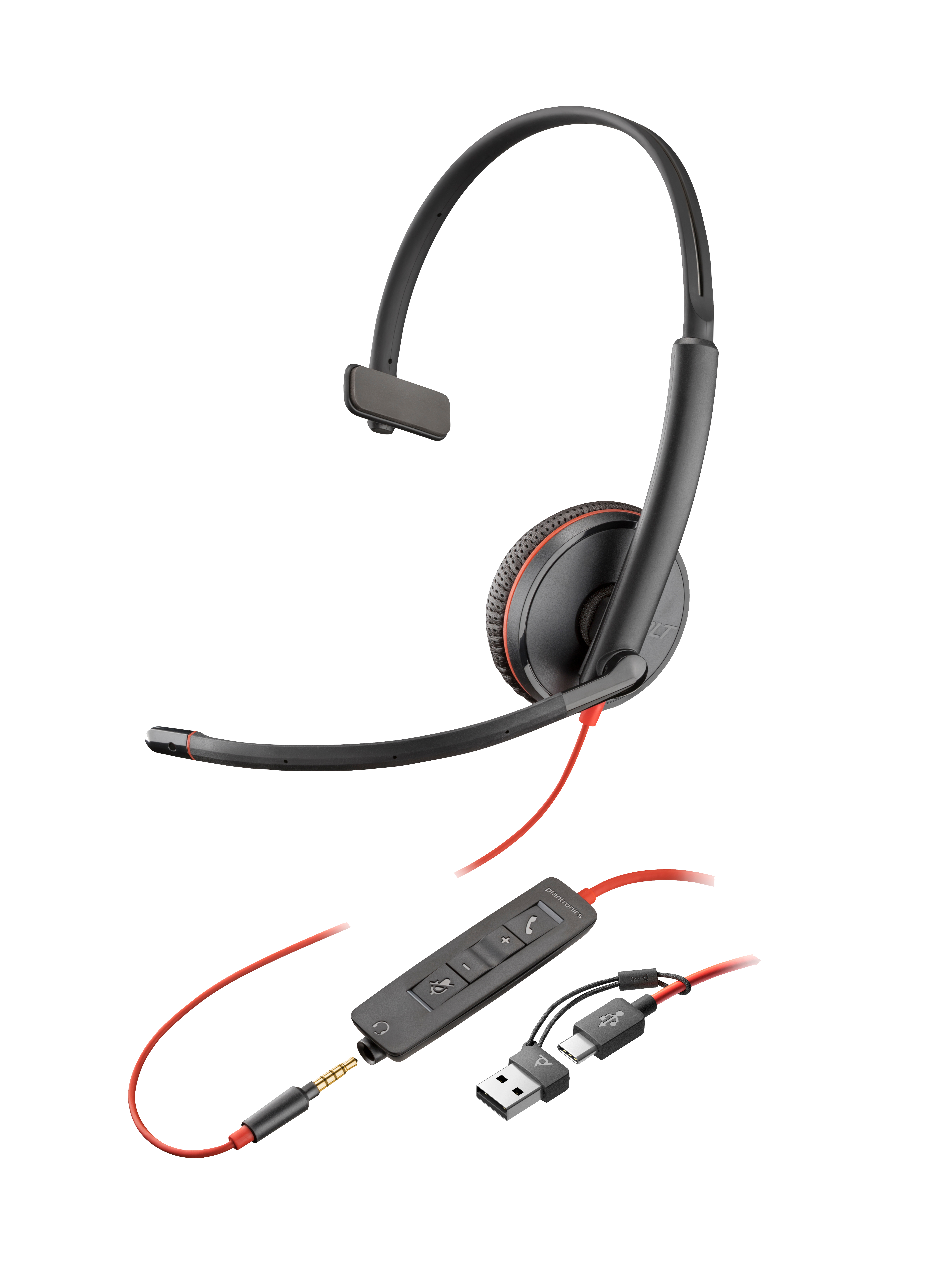 POLY BW 3215 USB-C HS +USB-C/A (BULK)
