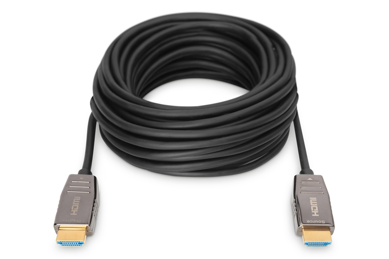 HDMI AOC HYBRID FIBER OPTIC CA TYPE A M/M 10M UHD 8K60HZ GOLD
