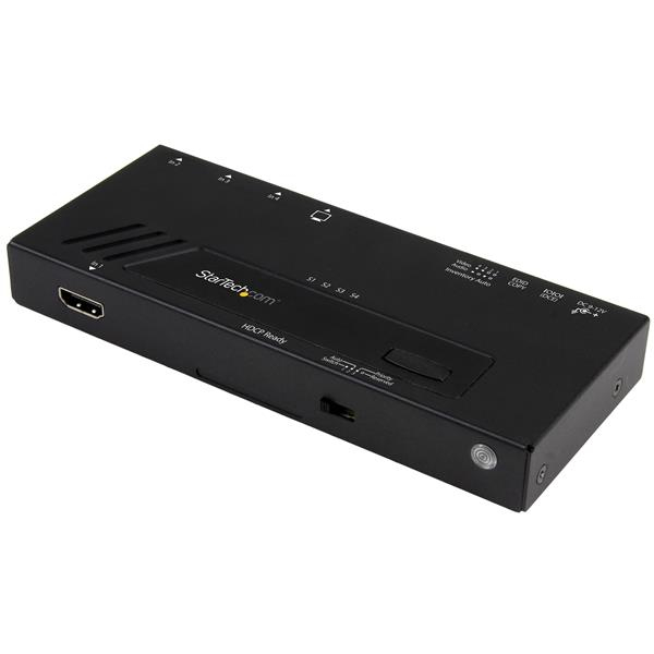 4 PORT 4K HDMI VIDEO SWITCH .
