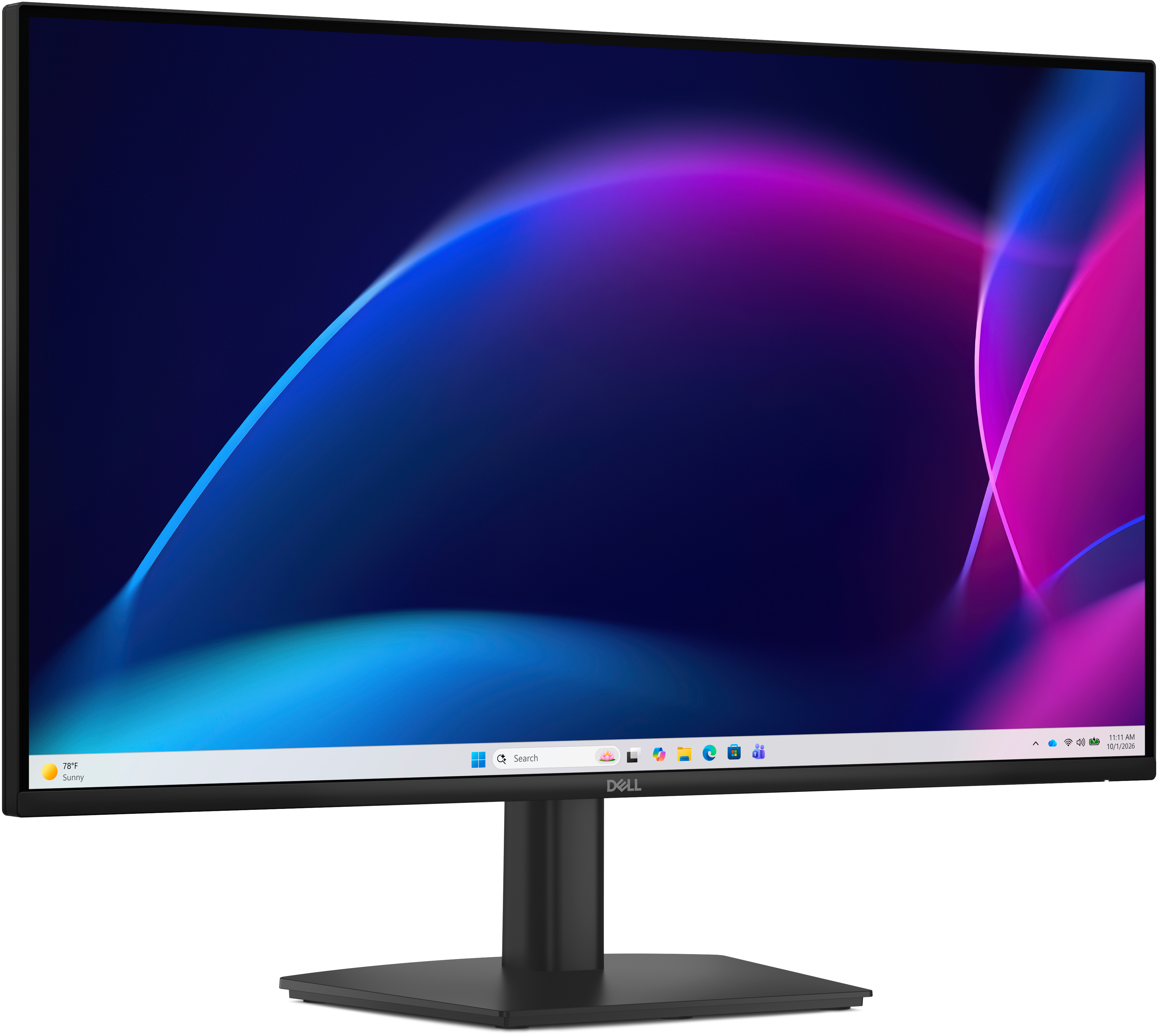 DELL Pro 27 Monitor 27" E2726H FHD 1920×1080, 100Hz, IPS 16:9, 1000:1, 300cd, 5ms, VGA, DP, HDMI, fekete