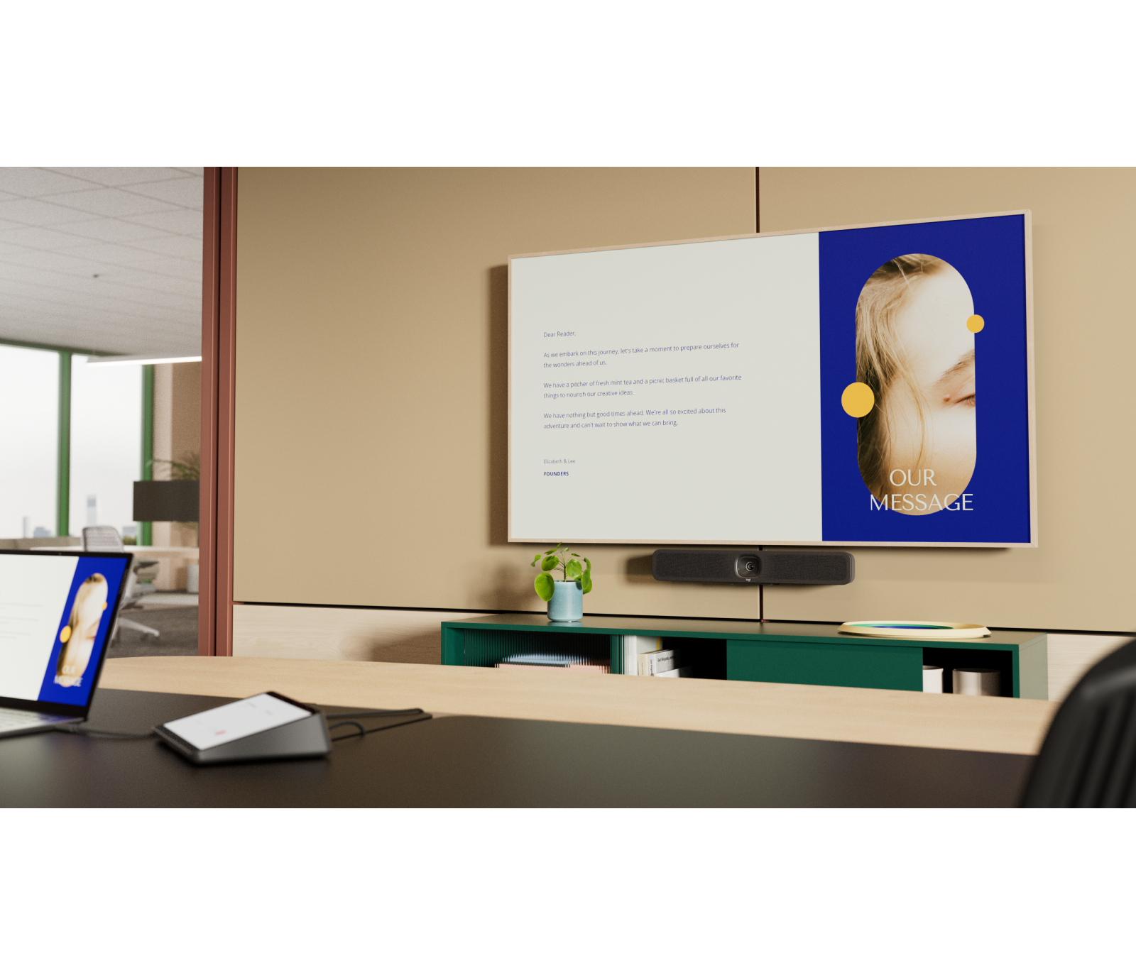 LOGITECH Webkamera - MeetUp 2 Conference Camera pan / tilt